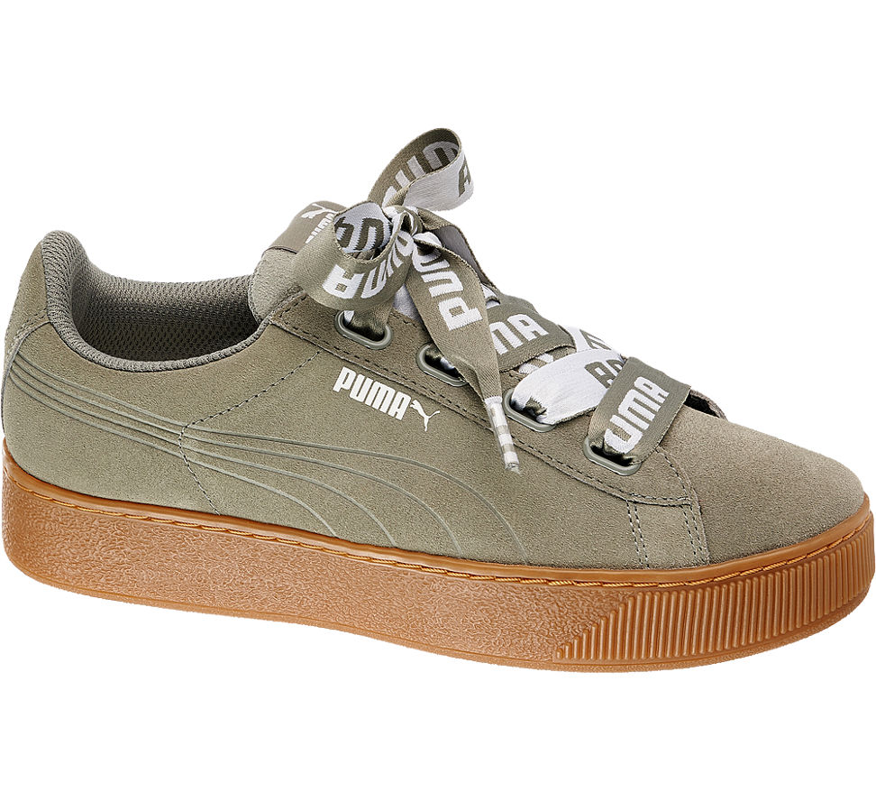 puma sneaker vikky platform ribbon puma sneaker vikky platform ribbon